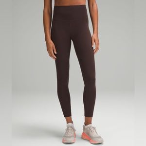 Lululemon Wunder Train Espresso Leggings